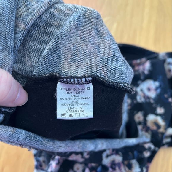 Iris Los Angeles Floral Dress Bodycon size large - Picture 7 of 8